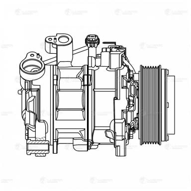 Компрессор кондиционера LCAC 2684