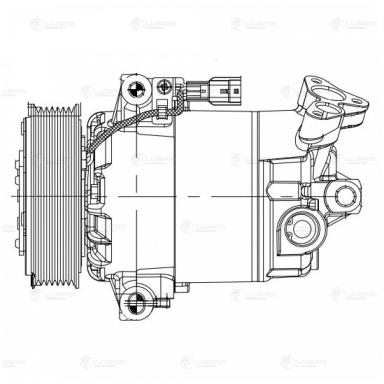 Компрессор кондиционера LCAC 14JB