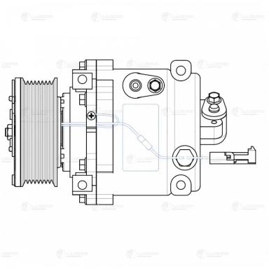 Компрессор кондиционера LCAC 01214