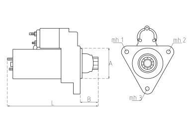 Стартер TT15819
