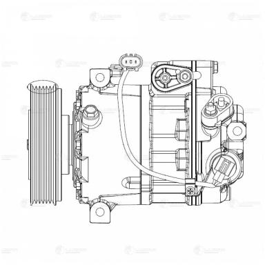 Компрессор кондиционера LCAC 0822