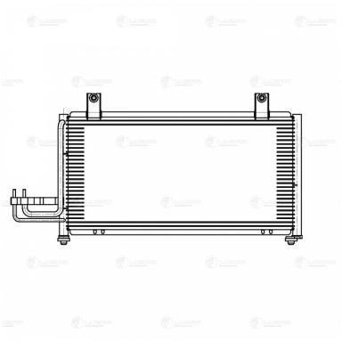 Радиатор кондиционера LRAC 0802