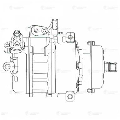 Компрессор кондиционера LCAC 1825