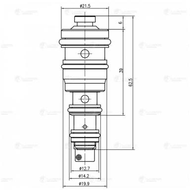 Клапан кондиционера LCCV 0502