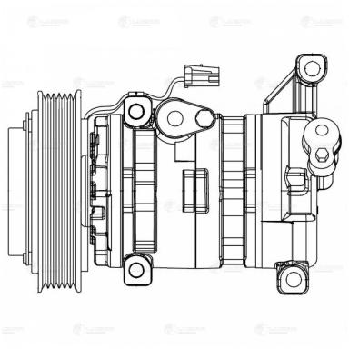 Компрессор кондиционера LCAC 2549